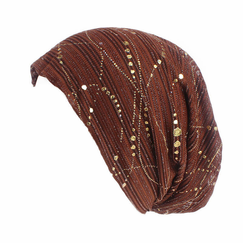 Muslim Women Turban Hijab Hat Hair Loss Bonnet Chemo Cap Head Wrap Cover Beanies - Picture 61 of 140
