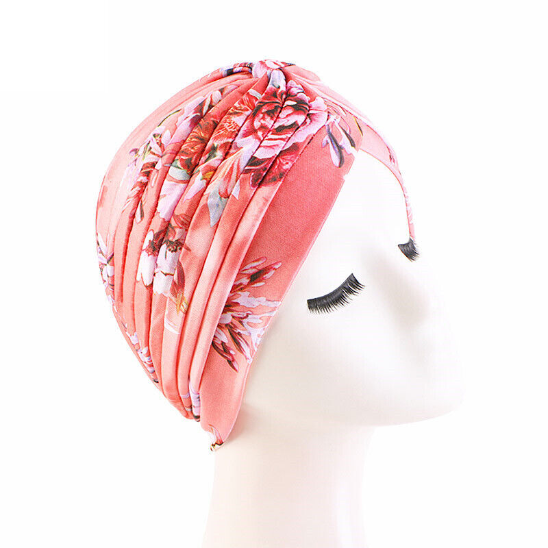 Muslim Women Turban Hijab Hat Hair Loss Bonnet Chemo Cap Head Wrap Cover Beanies - Picture 63 of 140