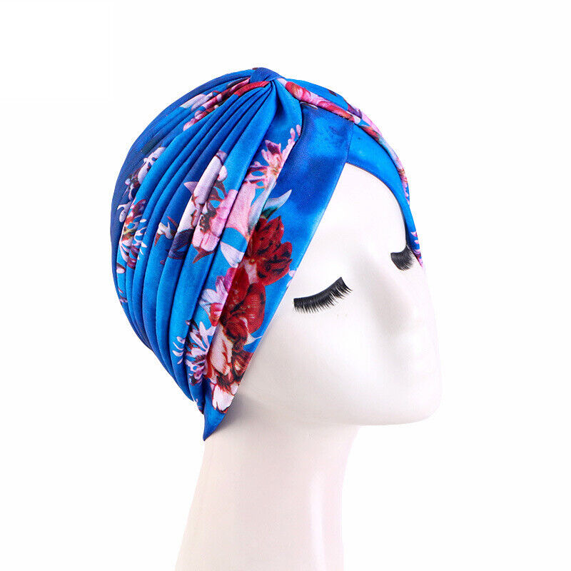 Muslim Women Turban Hijab Hat Hair Loss Bonnet Chemo Cap Head Wrap Cover Beanies - Picture 69 of 140