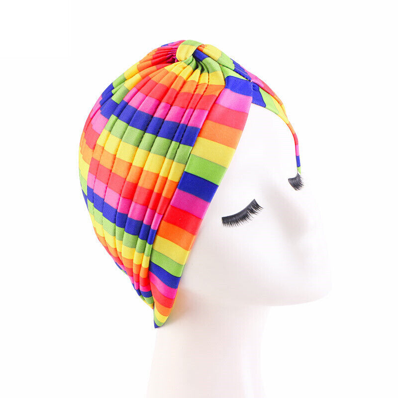 Muslim Women Turban Hijab Hat Hair Loss Bonnet Chemo Cap Head Wrap Cover Beanies - Picture 78 of 140