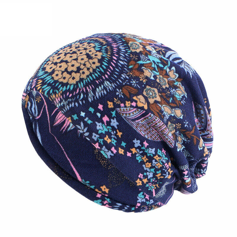 Muslim Women Turban Hijab Hat Hair Loss Bonnet Chemo Cap Head Wrap Cover Beanies - Picture 82 of 140
