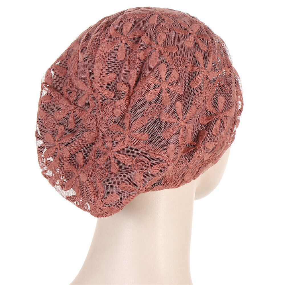 Muslim Women Turban Hijab Hat Hair Loss Bonnet Chemo Cap Head Wrap Cover Beanies - Picture 109 of 140