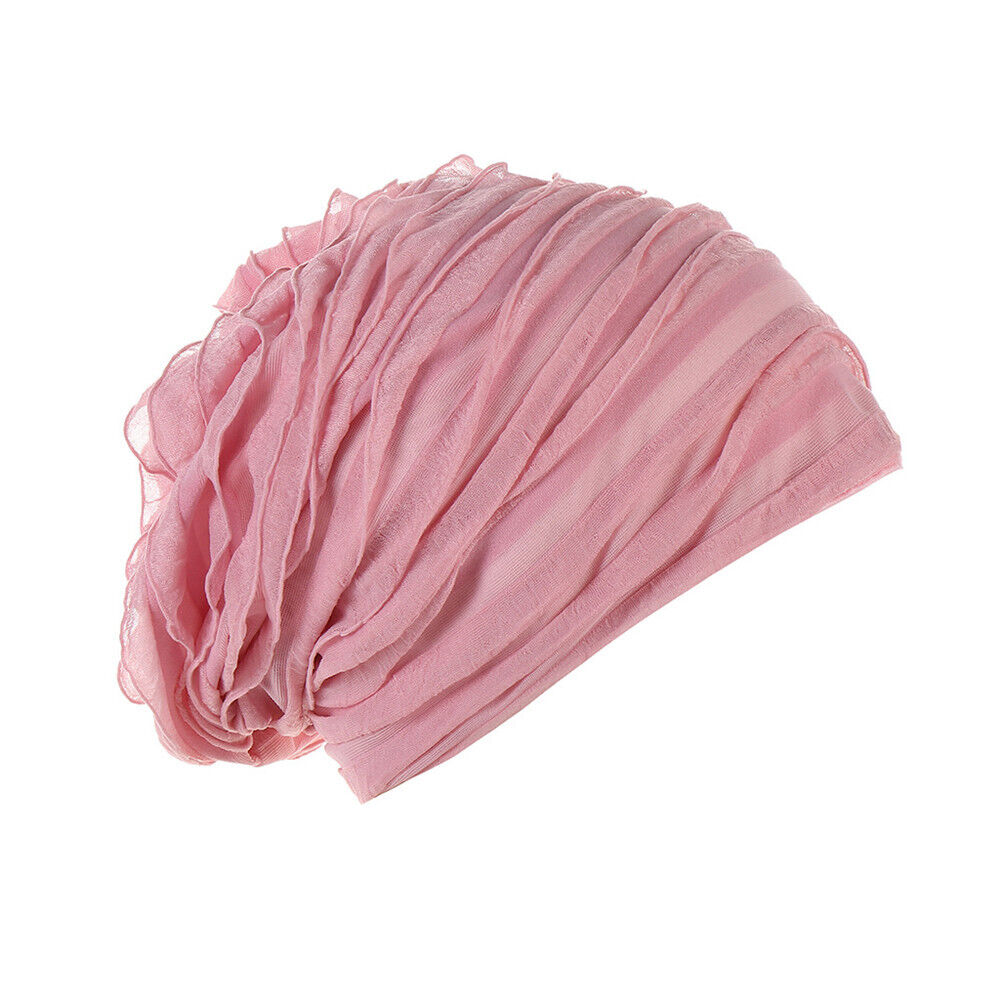 Muslim Women Turban Hijab Hat Hair Loss Bonnet Chemo Cap Head Wrap Cover Beanies - Picture 129 of 140
