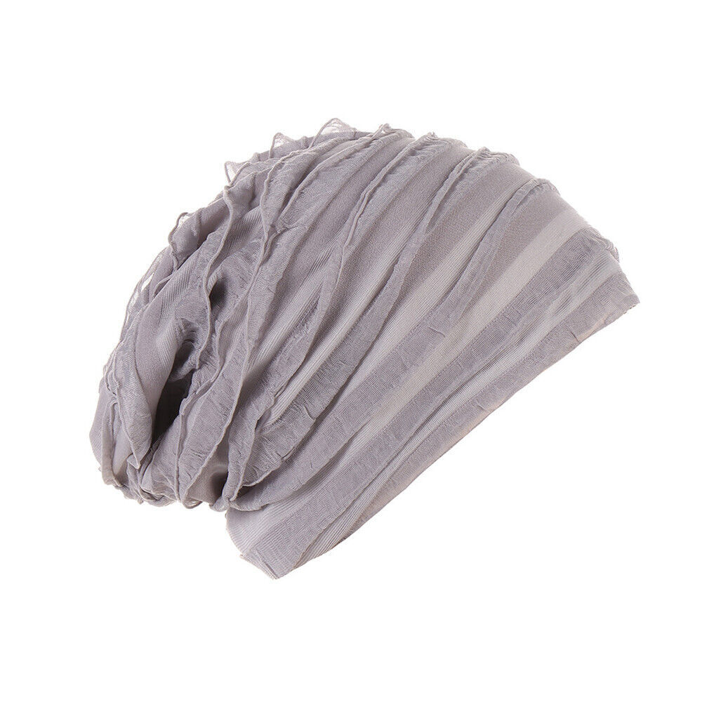 Muslim Women Turban Hijab Hat Hair Loss Bonnet Chemo Cap Head Wrap Cover Beanies - Picture 132 of 140