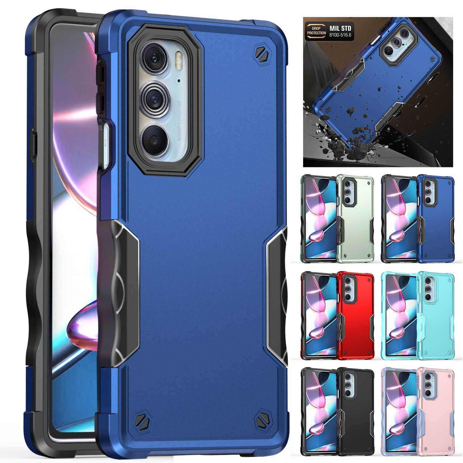 Shockproof Case Cover Armor Slim For Motorola G51 G22 G200 Edge G Stylus