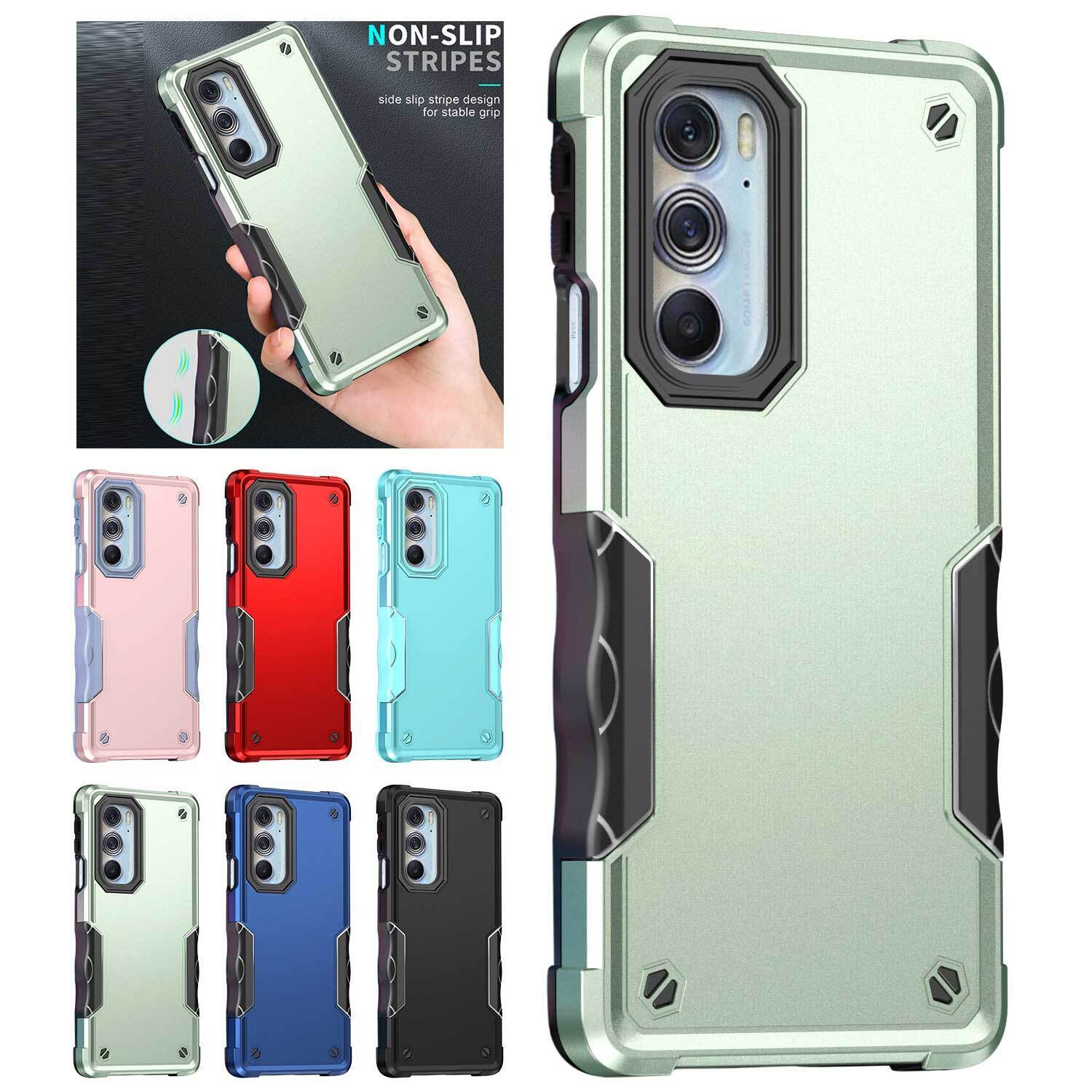 Shockproof Case Cover Armor Slim For Motorola G51 G22 G200 Edge G Stylus