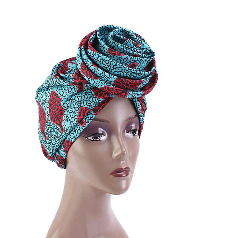 Muslim Women Flower Turban Hijab Hat Chemo Cap Hair Loss Beanie Wrap Headwear - Picture 31 of 35