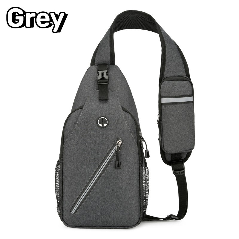 Men Chest Bag Pack Men Shoulder Crossbody Bag RFID Anti Theft Sling Chest Bag - Picture 26 of 29