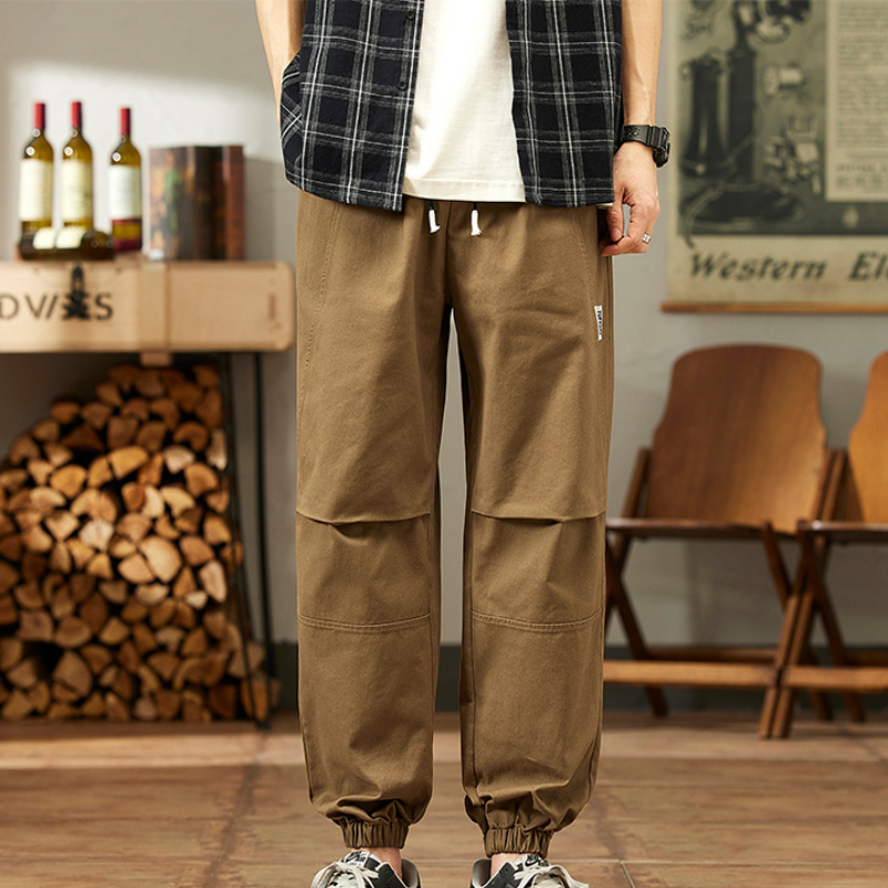 Men's Overalls Cargo Pants Fashion Loose Sweatpants Trousers Basic Casual Pants - Picture 14 of 15