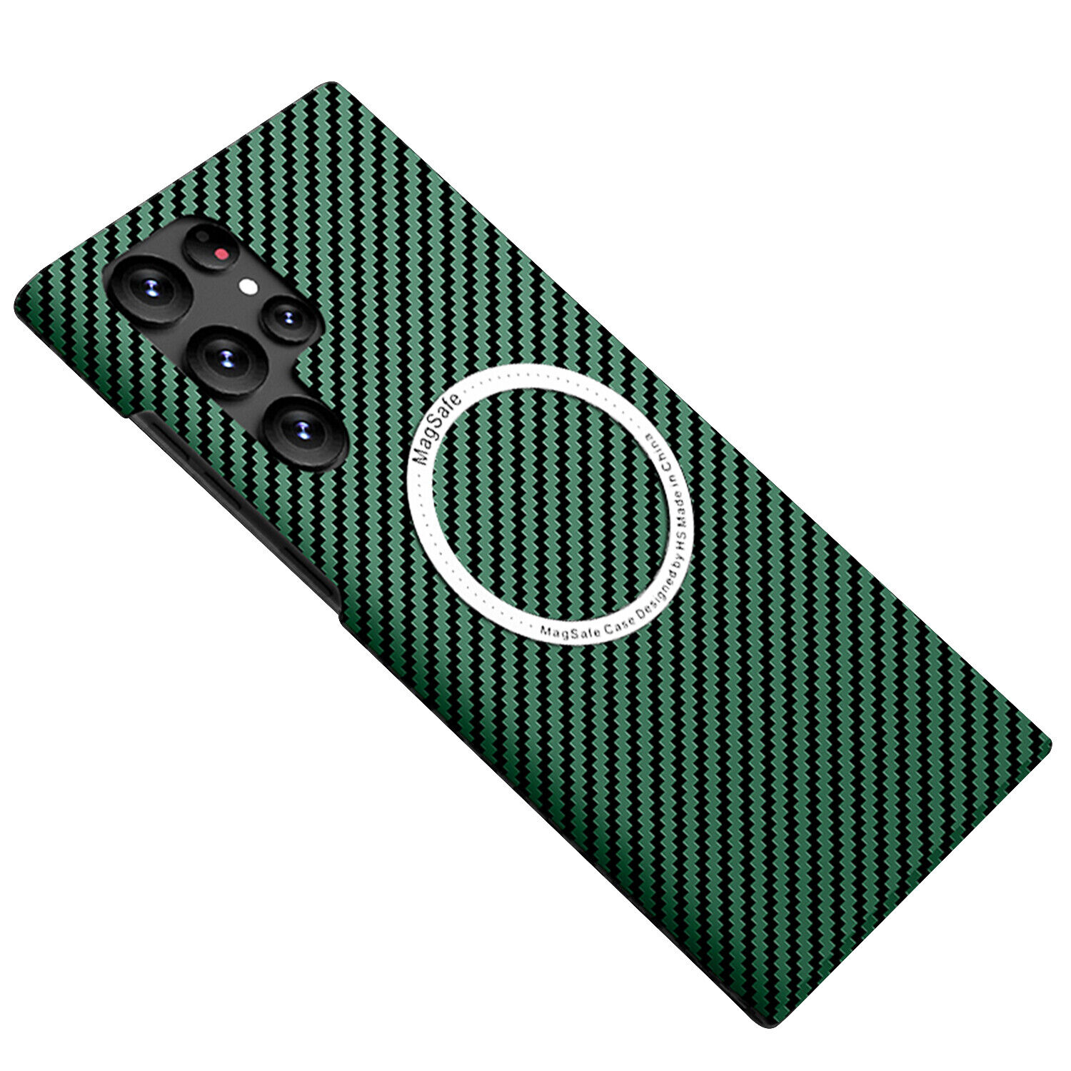 MagSafe Ultra Thin Carbon Fiber Pattern Case For Samsung Galaxy S23 S24 S22 S21