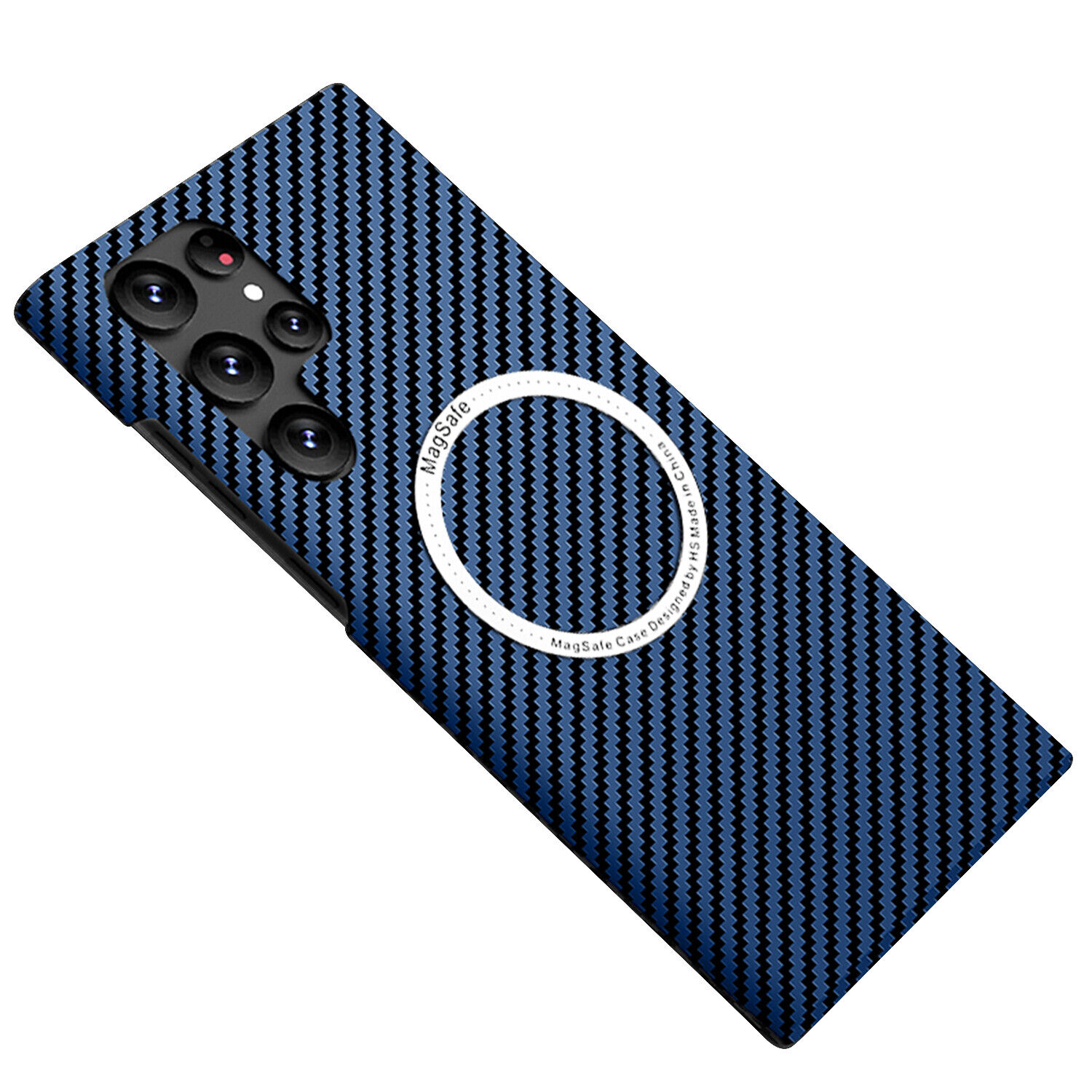 MagSafe Ultra Thin Carbon Fiber Pattern Case For Samsung Galaxy S23 S24 S22 S21