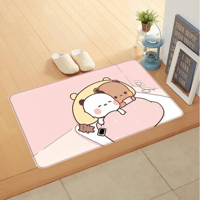 Door Foot Bath Mat For Hallway Dudu And Bubu Entrance Doormat Cute Rug Carpets R