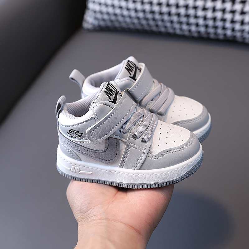 BABY PREWALKER KIDS TRAINERS GIRLS BOYS SPORTS SHOES TODDLER HIGH TOP SNEAKERS