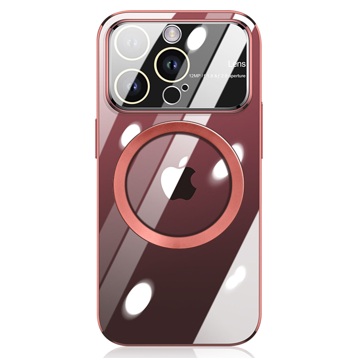 Shockproof Mag Safe Magnetic Lens Protector Case For iPhone 13 Pro Max 14 15