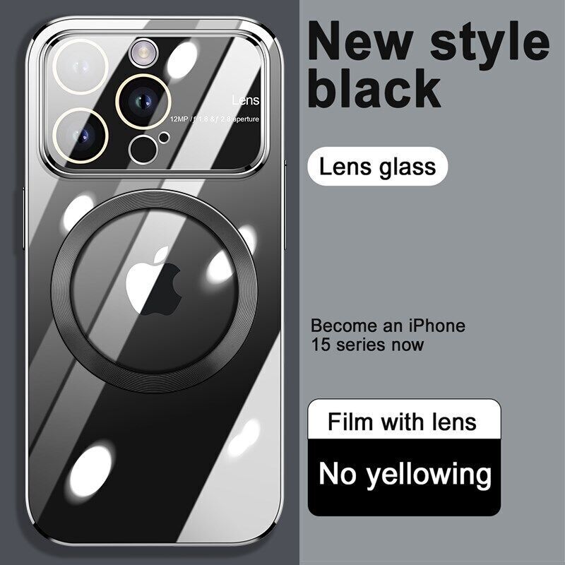 Shockproof Mag Safe Magnetic Lens Protector Case For iPhone 13 Pro Max 14 15