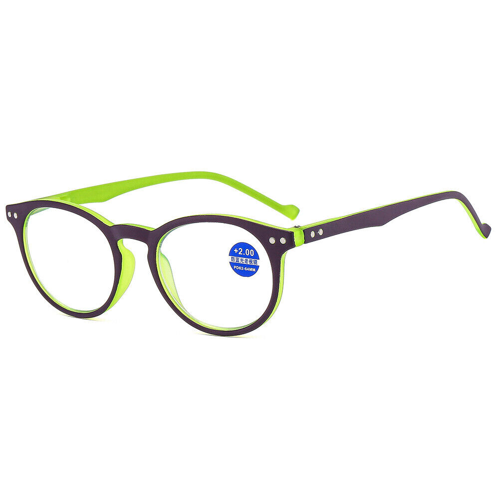 Retro Vintage Lesebrille Blaulicht blockierende Lesebrille Presbyopic Brille - Bild 21 von 22