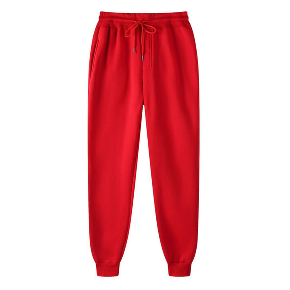 Mans Jogging Bottoms Trousers Casual Gym Sweatpants Pockets Joggers Sport Pants