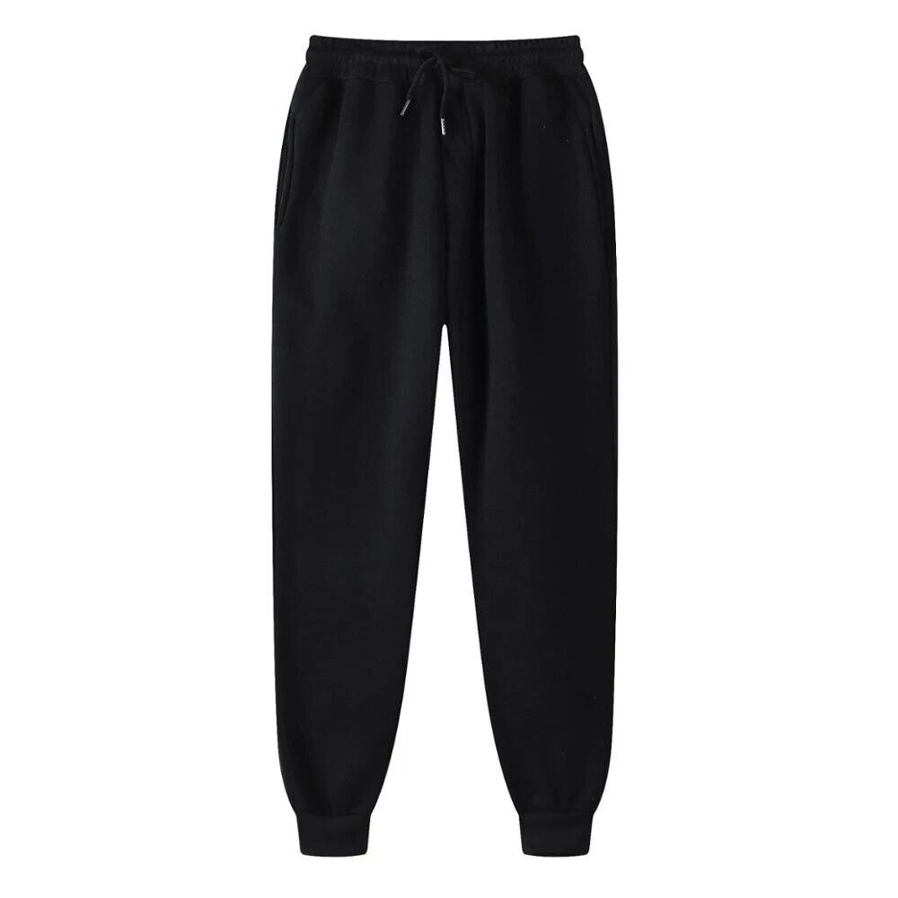 Mans Jogging Bottoms Trousers Casual Gym Sweatpants Pockets Joggers Sport Pants