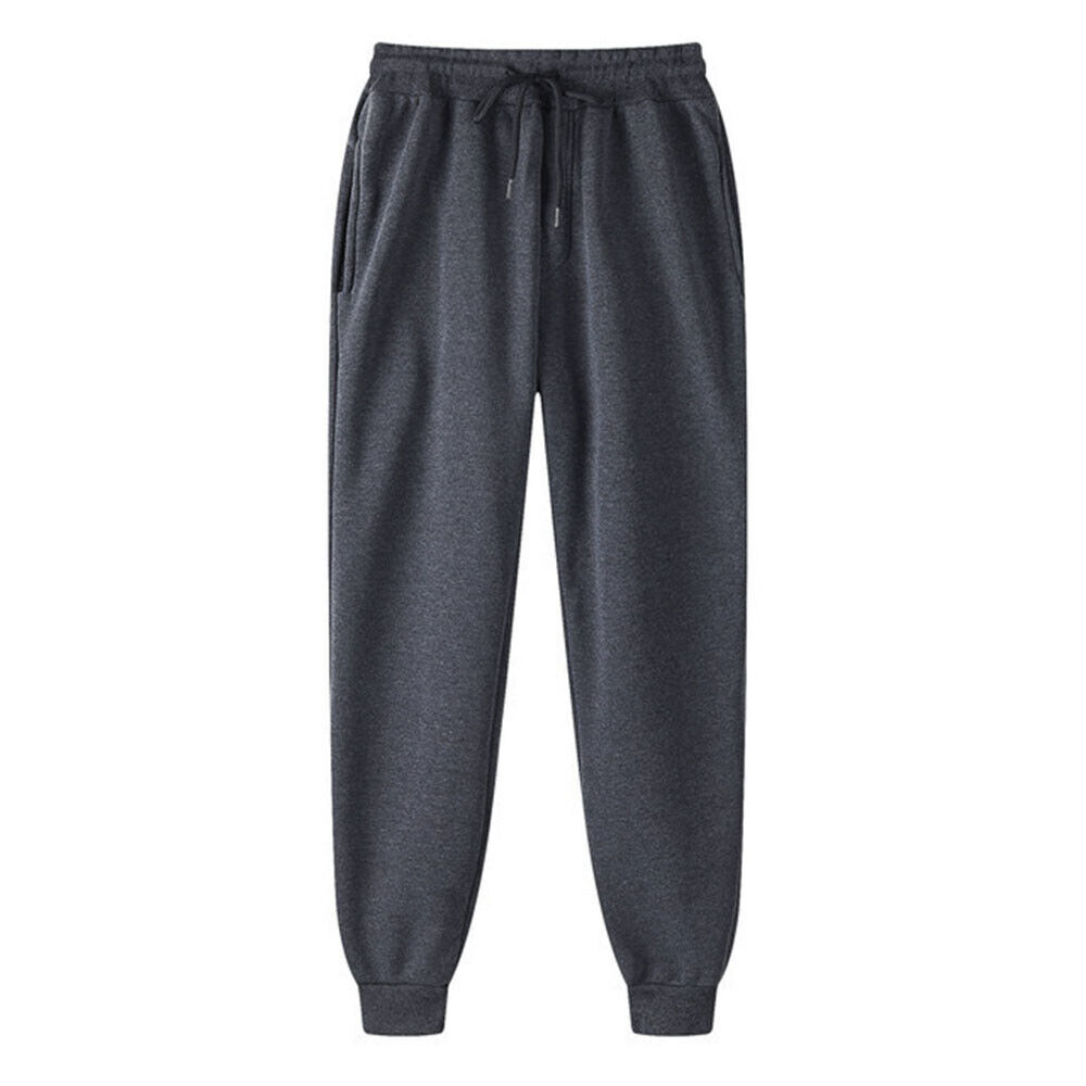 Mans Jogging Bottoms Trousers Casual Gym Sweatpants Pockets Joggers Sport Pants