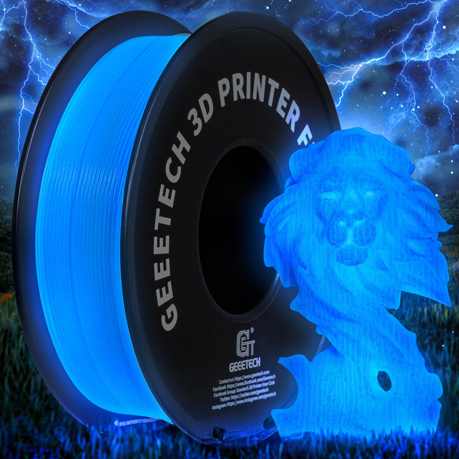 Mid-Year Sale!GEEETECH 3D Printer Filament Place an order,get a blind box gift