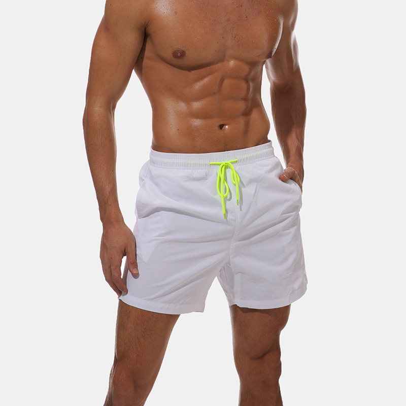 Men's Casual Vacation Swim Beach Pants Quarter Shorts Waterproof Sports Shorts