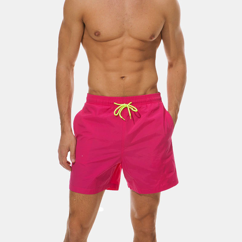 Men's Casual Vacation Swim Beach Pants Quarter Shorts Waterproof Sports Shorts