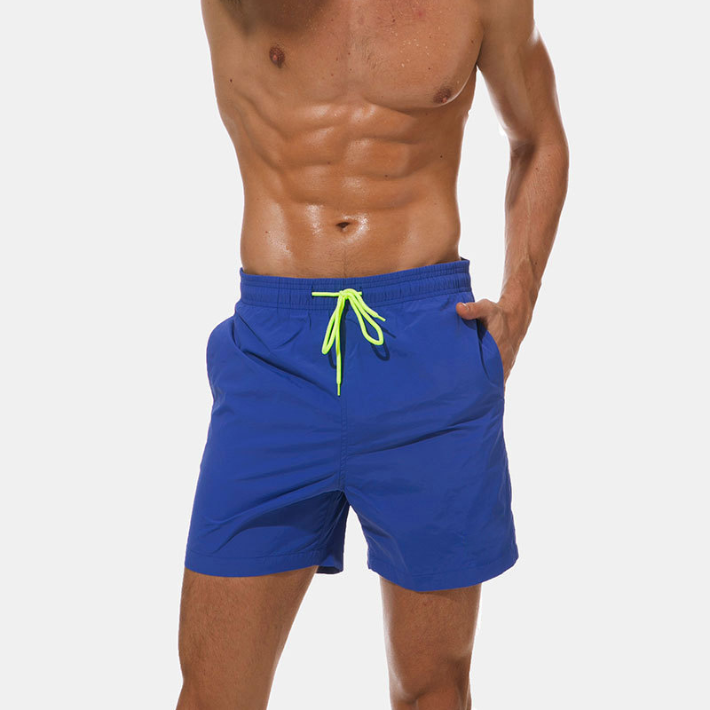 Men's Casual Vacation Swim Beach Pants Quarter Shorts Waterproof Sports Shorts