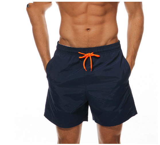 Men's Casual Vacation Swim Beach Pants Quarter Shorts Waterproof Sports Shorts