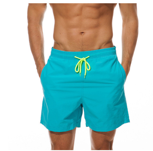 Men's Casual Vacation Swim Beach Pants Quarter Shorts Waterproof Sports Shorts