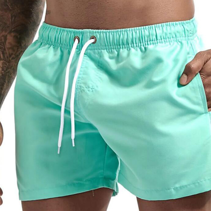 Men Summer Swim Shorts Swimwear Swimming Trunks Beach Sports Boxers Briefs Pants