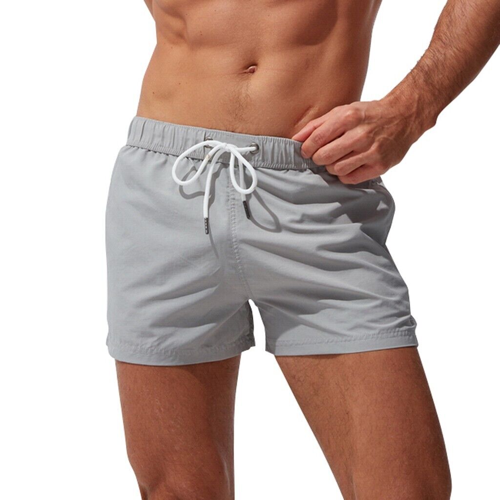 Men's Swim Trunks Summer Swimwear Swimming Beach Shorts Boxer Short Swim Pants