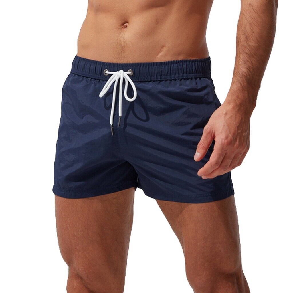 Men's Swim Trunks Summer Swimwear Swimming Beach Shorts Boxer Short Swim Pants