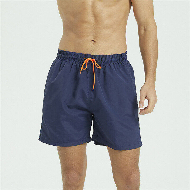 Men's Quick Dry Swim Surf Beach Pants Gym Shorts Waterproof Sports Casual Shorts