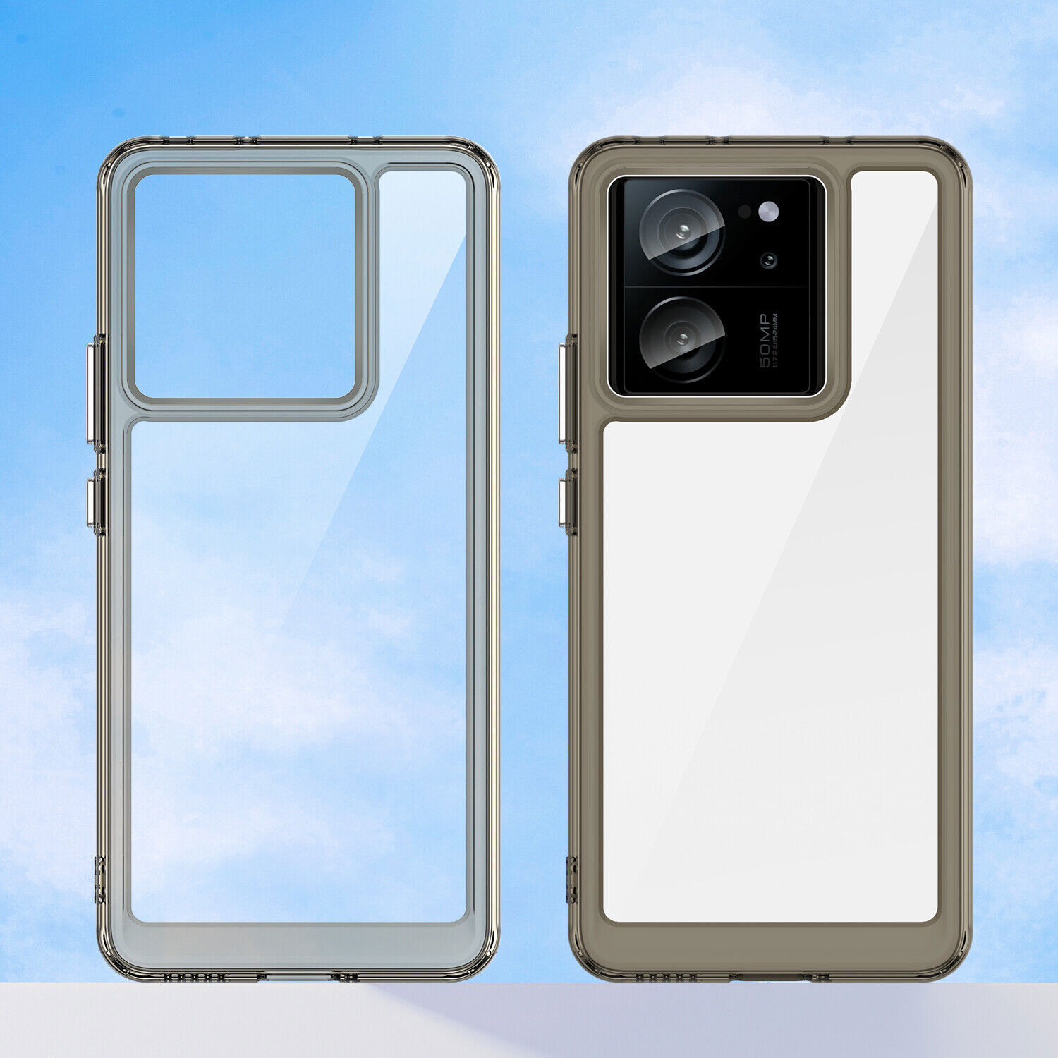 Shockproof Hybrid Transparent Crystal Cover Case For Xiaomi 13T / 13T PRO - Picture 27 of 30