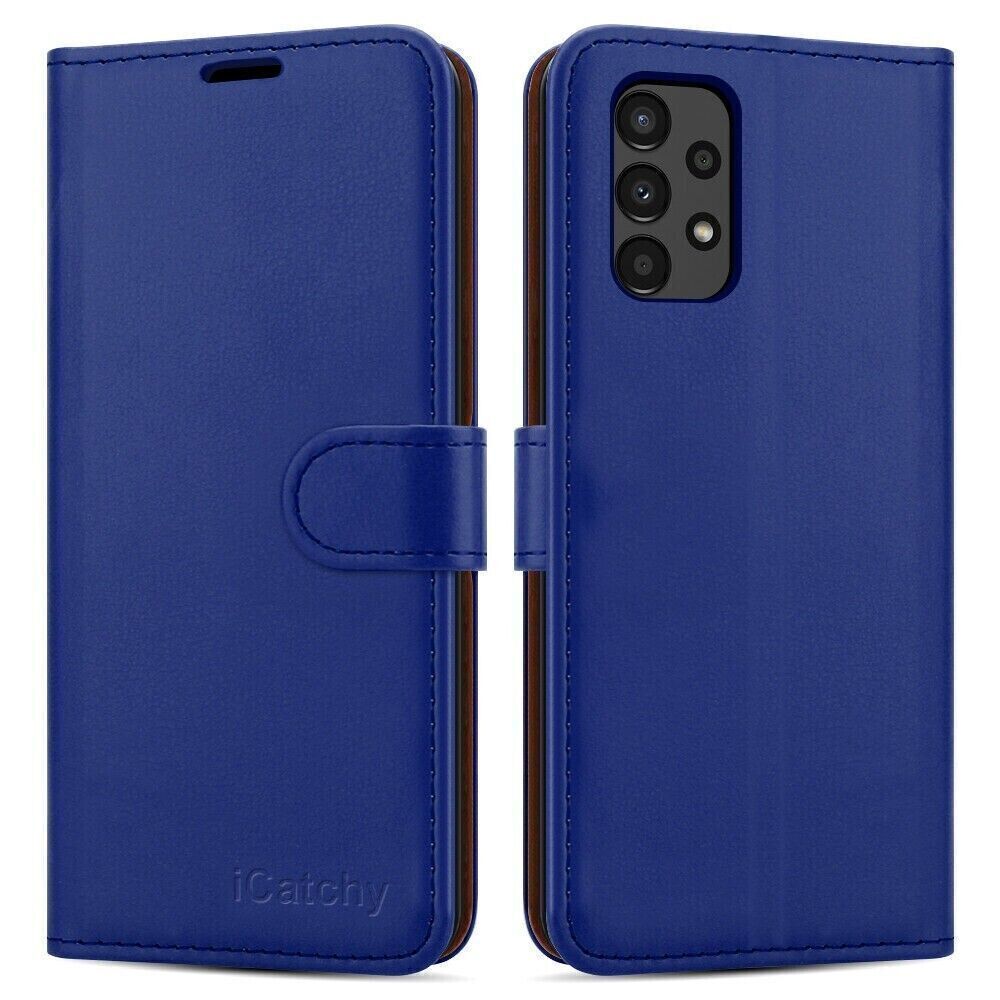 Flip Leather Case for Samsung S24 S23 Ultra S22 S21 S10 Magnetic Wallet Cover - Bild 25 von 29