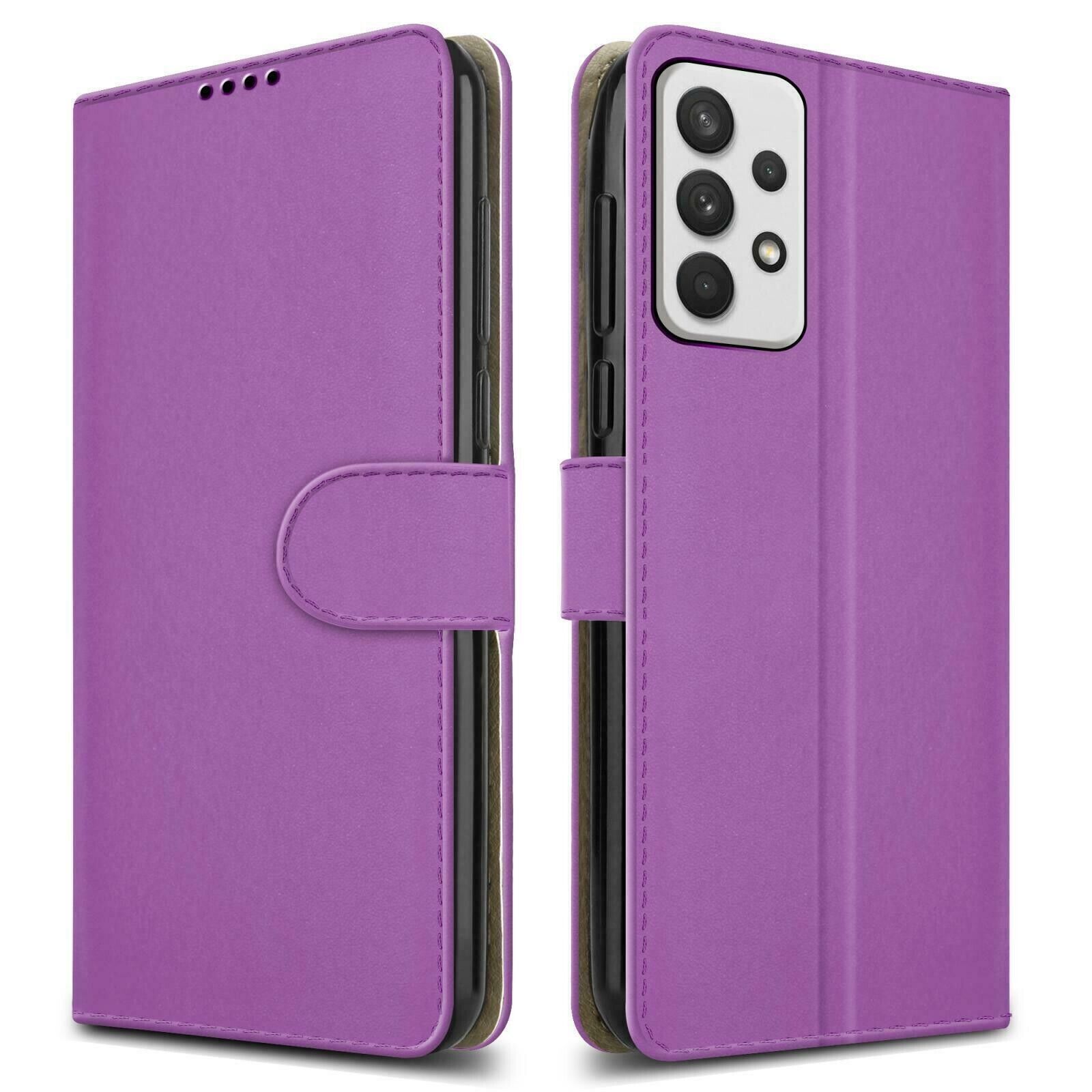 Flip Leather Case for Samsung S24 S23 Ultra S22 S21 S10 Magnetic Wallet Cover - Bild 26 von 29