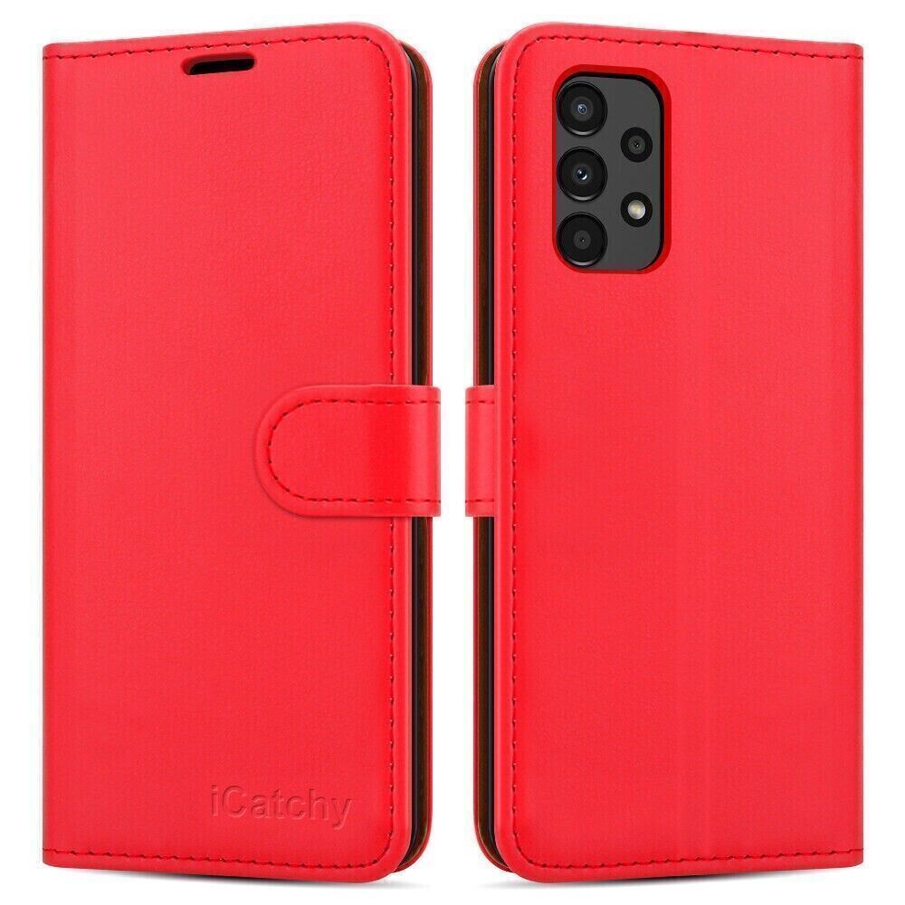 Flip Leather Case for Samsung S24 S23 Ultra S22 S21 S10 Magnetic Wallet Cover - Bild 27 von 29