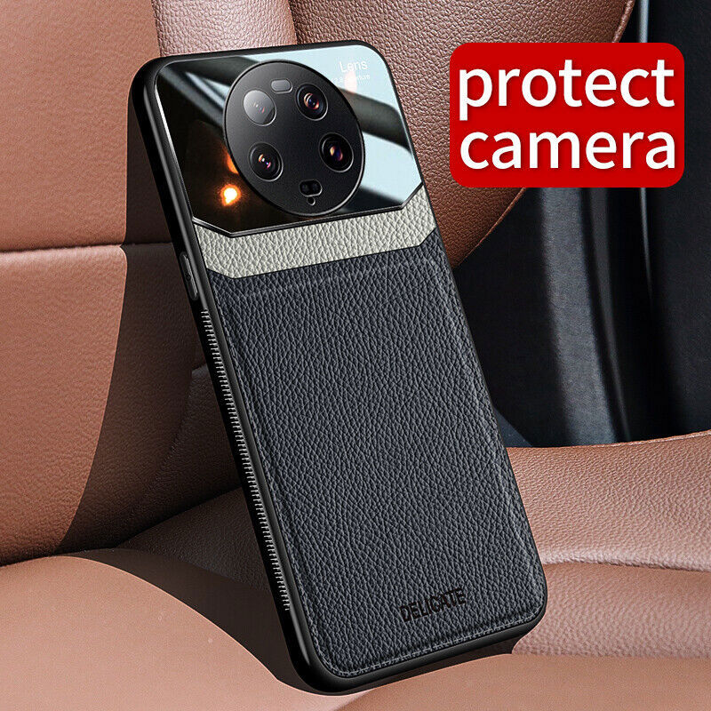 Funda Carcasa Goma Suave Cuero PU Híbrida Antigolpes Ultra Lujo para Xiaomi 13 - Imagen 27 de 28