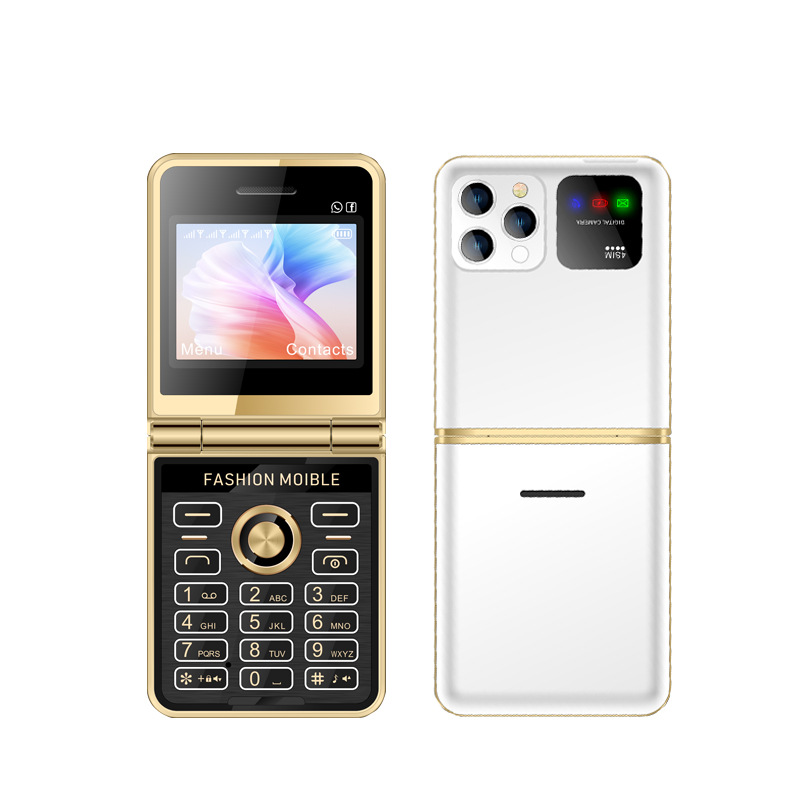 2.4" GSM Unlocked SERVO P20 4 SIM Standby Folding Mobile Cell Phones Speed Dial - 第 24/25 張圖片
