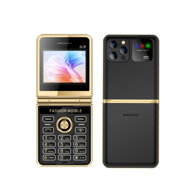2.4" GSM Unlocked SERVO P20 4 SIM Standby Folding Mobile Cell Phones Speed Dial - 第 23/25 張圖片