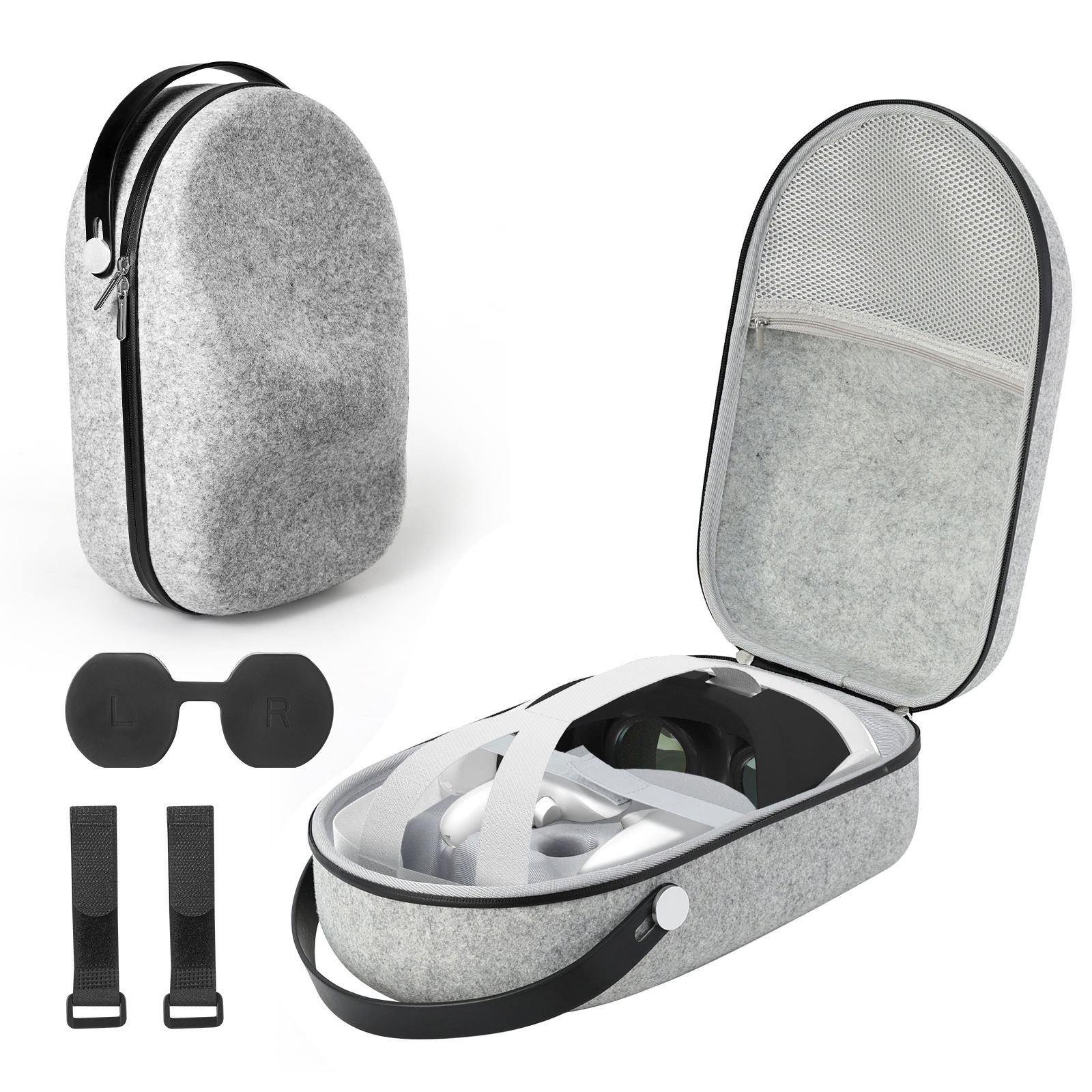 Carrying Case for Meta Quest 3 Accessories, VR Portable Hard Storage Suitcase - Picture 17 of 17