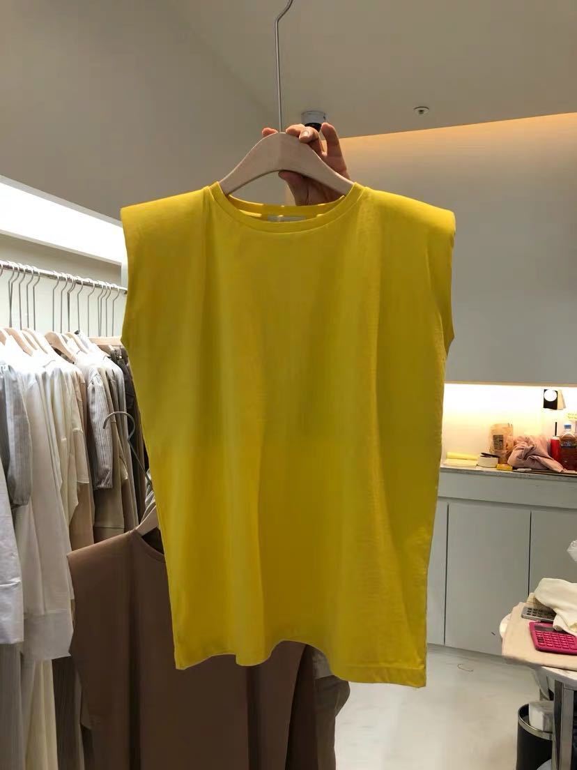 Summer Casual Women's Solid Color Loose Simple Sleeveless T-Shirt Vest Tops - Picture 15 of 18