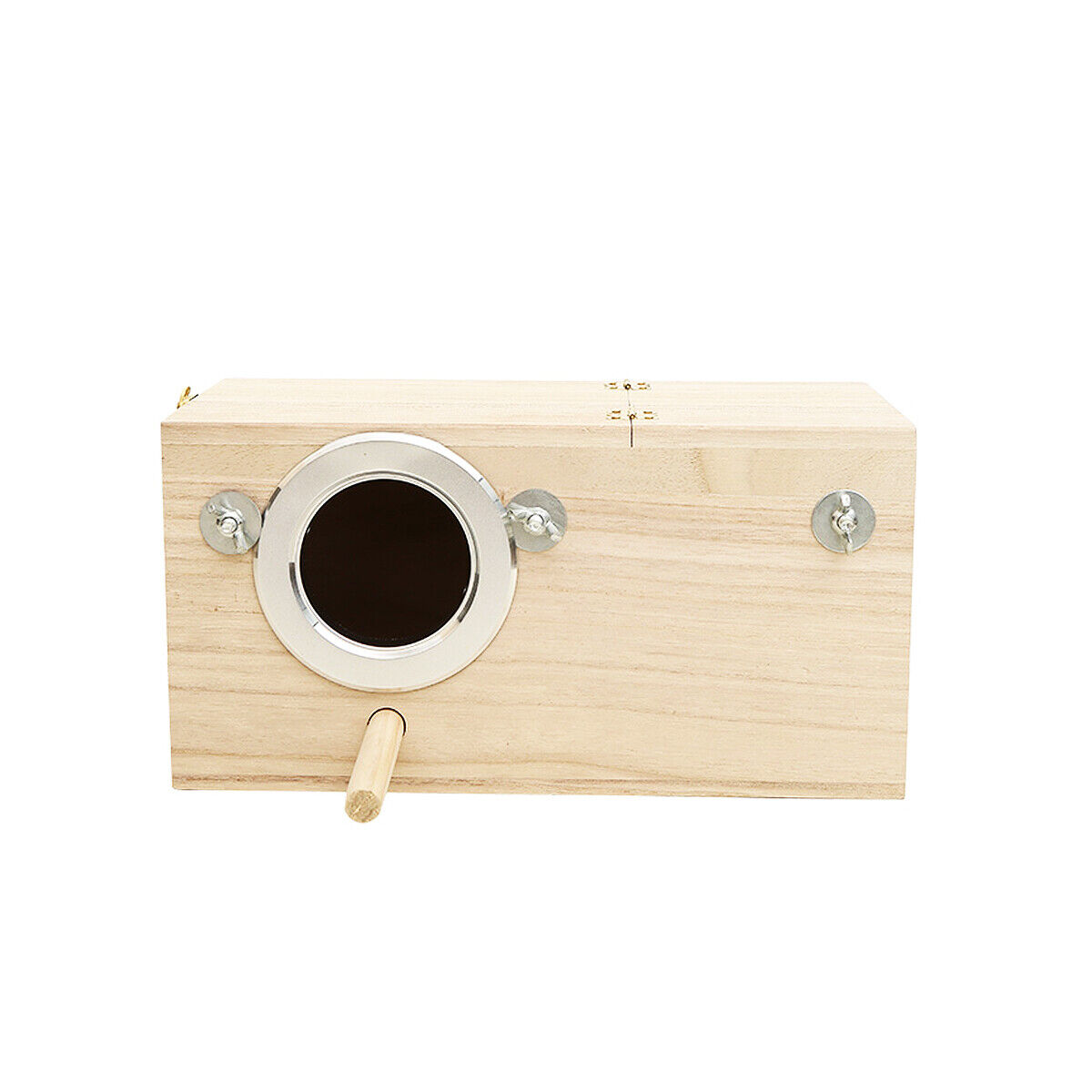 Wooden Nest Bird Breeding Box Parakeet Parrot Cockatiel Cage Nesting House S M L - Picture 15 of 16