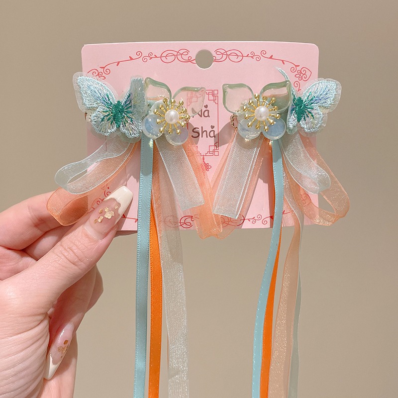 Hanfu Headwear Tassel Ancient Style Hair Clip Girl Chinese Style Hair Accessory - Picture 10 of 52