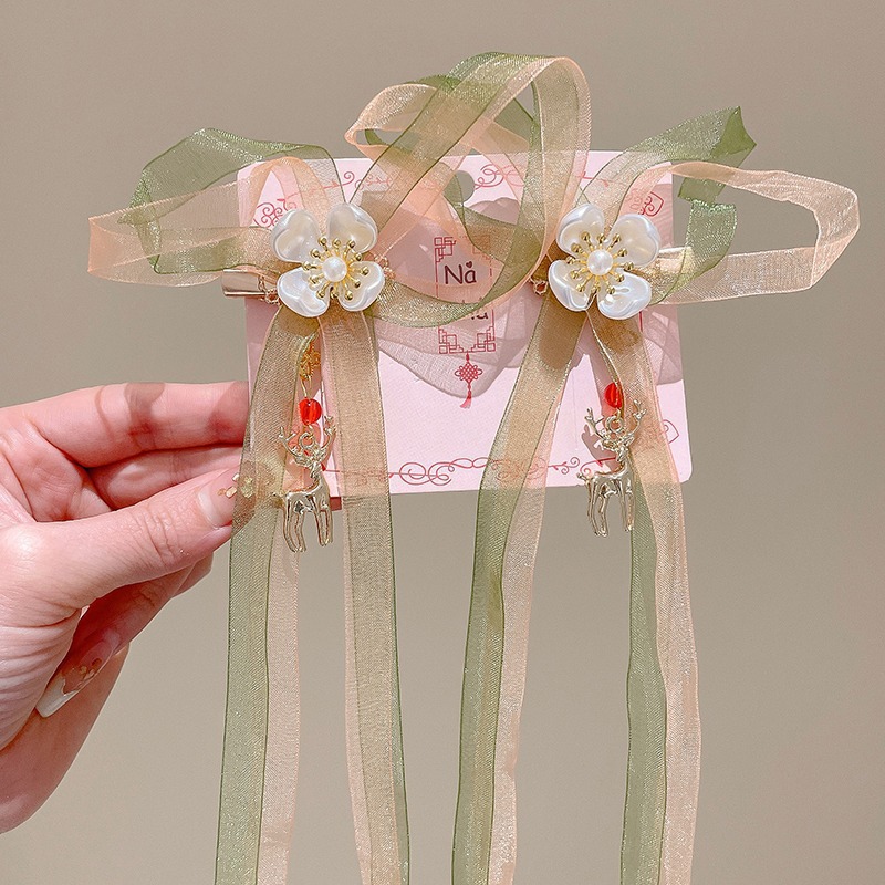 Hanfu Headwear Tassel Ancient Style Hair Clip Girl Chinese Style Hair Accessory - Picture 15 of 52
