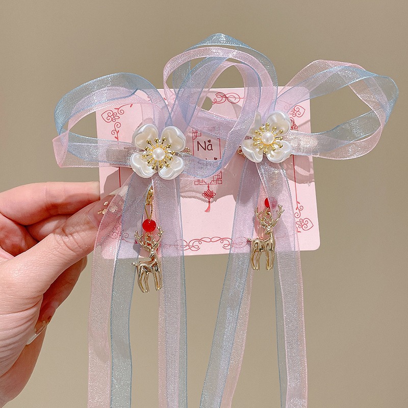 Hanfu Headwear Tassel Ancient Style Hair Clip Girl Chinese Style Hair Accessory - Picture 16 of 52