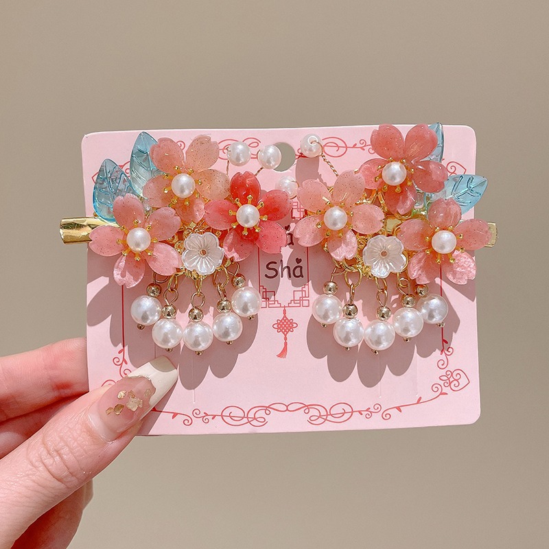 Hanfu Headwear Tassel Ancient Style Hair Clip Girl Chinese Style Hair Accessory - Picture 27 of 52