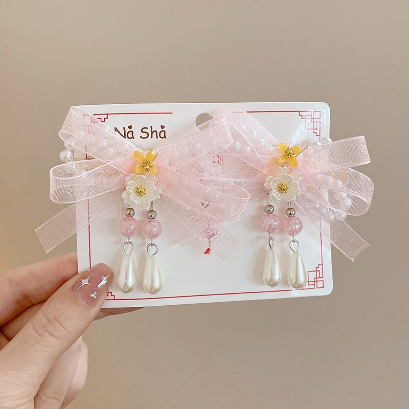 Hanfu Headwear Tassel Ancient Style Hair Clip Girl Chinese Style Hair Accessory - Picture 39 of 52