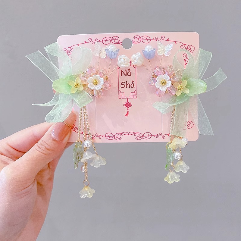 Hanfu Headwear Tassel Ancient Style Hair Clip Girl Chinese Style Hair Accessory - Picture 42 of 52