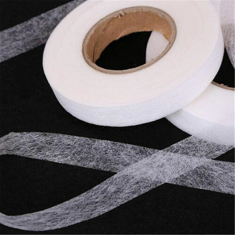 70Yard Adhesive Fabric Iron On Hemming Tape Roll Clothes Sewing Turn up Hem